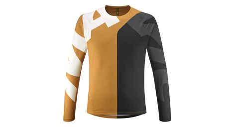 Camiseta de manga larga mavic deemax enduro negra/beige
