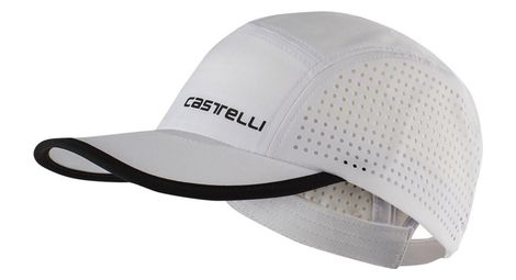 Casquette castelli last leg blanc