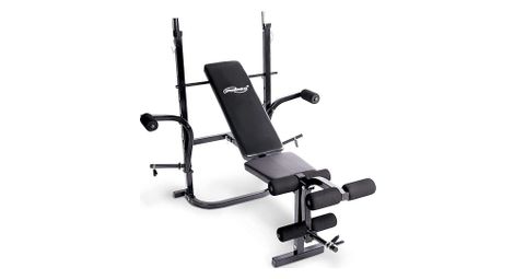 Banc de musculation multifonction inclinable dossier réglable butterfly fixation jambes support haltères charge max 255 kg station banc d haltérophilie complet fitness