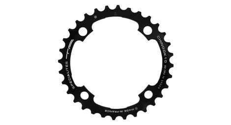 Specialites ta chain ring chinook 10/18 (104) outer 10s black