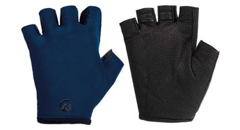 Gants velo rogelli solid - homme - bleu foncé