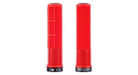 Coppia di manopole dmr deathgrip2 flangeless red