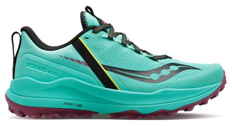 Chaussures Trail Saucony Xodus Ultra Vert Violet Femme