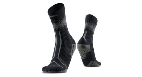 Chaussettes X-Socks Trailrun Terraskin Perform Crew Noir/Gris