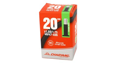 Chambre air vtt 20x1 50 1 75 vs chaoyang valve 33mm