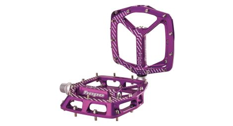 Paire de pedales hope f22 violet