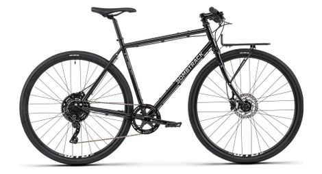 Bicicleta de ciudad bombtrack arise geared microshift advent 9v 700c negra l / 179-188 cm