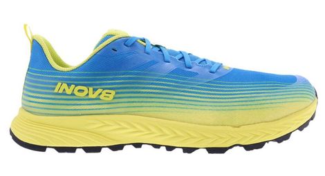 Inov-8 trailfly speed blau gelb herren trailrunning-schuhe 45.1/2