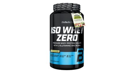 Iso whey zero (908g) - biotech usa - banane -  whey isolate