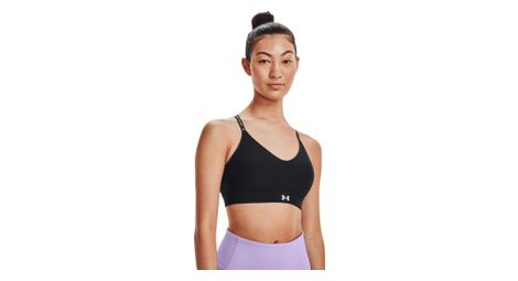 Soutien gorge under armour infinity covered low noir femme
