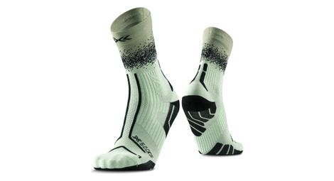Chaussettes X-Socks Trailrun Terraskin Perform Crew Vert/Noir