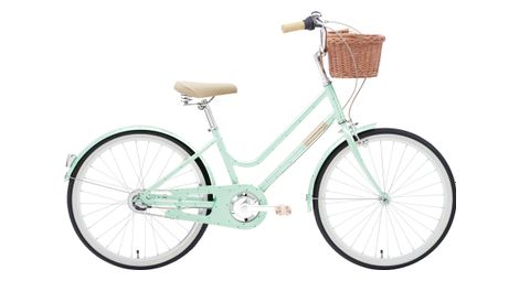 Vélo de ville enfant creme cycles mini molly 24 pistachio polka 3 vitesses