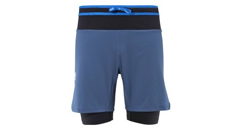 Short 2-en-1 millet intense bleu