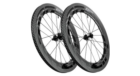 Paire de roues zipp 858 nsw tubeless disc 700c | 12x100 - 12x142mm | centerlock