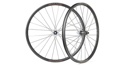 Paire de roues miche graff tubeless 700 disc | 12x100 mm | 12x142 mm | centerlock