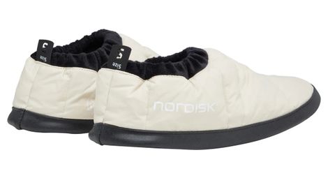 Chaussons Nordisk Mos Down Slippers Beige