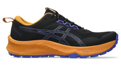 asics trabuco terra 3 black blue men s trail shoes