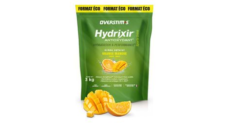 Overstims energy drink antioxydant hydrixir sinaasappel - mango 3kg