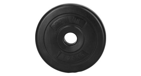 Disque 1 5 kg noir haltere poids musculation
