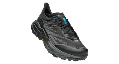 Hoka speedgoat 5 gtx spike trail running shoes black