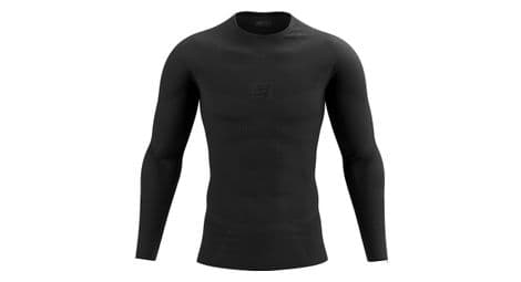 Compressport on/off base layer ls top langarmshirt schwarz l