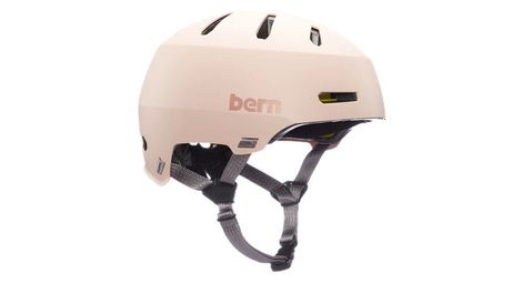 Casco bern macon 2.0 mips rosa / oro