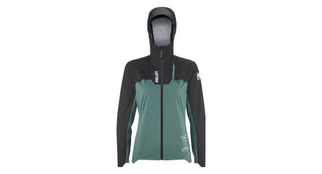 Millet intense pro 2.5l chaqueta impermeable para mujer verde