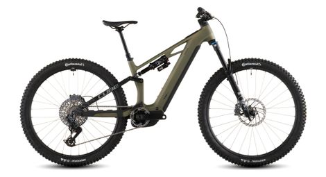 Cube stereo hybrid one44 hpc tm 800 electric full suspension mtb sram gx eagle axs 12s 800 wh 29'' reed green matrix 2026