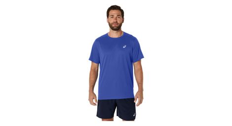 asics core short sleeve shirt men s purple
