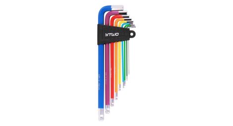 Jeu de 8 Clés Allen Ytwo Color Keys Multicolore
