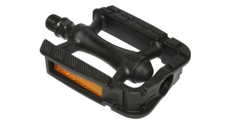 PEDALE CITY NEWTON RESINE NOIR 9-16 ROULEMENT DU (PAIRE)