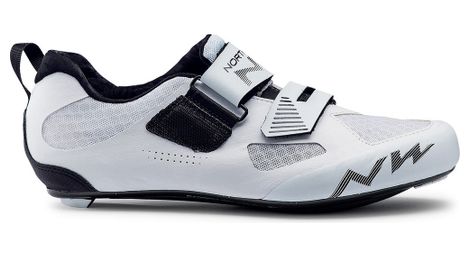Chaussures triathlon route northwave tribute 2 blanc