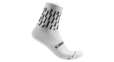 Calzini castelli aero pro 9 donna bianco