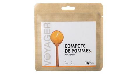 Repas lyophilise voyager compote de pommes 50g