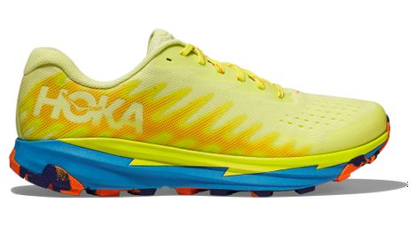 Chaussures de trail running hoka torrent 3 jaune bleu