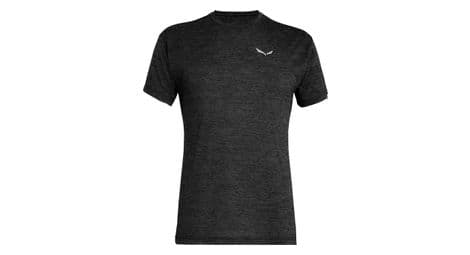 Camiseta tecnica salewa puez p  strong  melange  strong   p negra