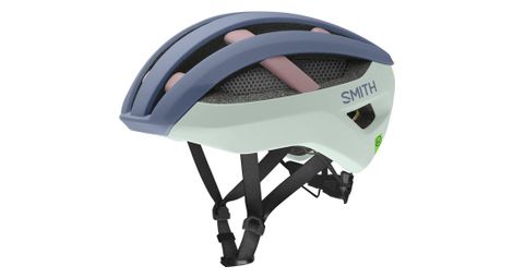 Smith network mips road/gravel helm blue violet