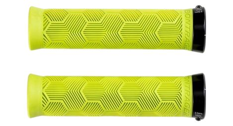 Paar bontrager xr trail elite recycled plastic handvatten geel volt