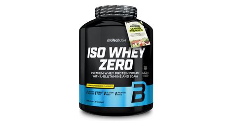Iso whey zero (1816g) - biotech usa - cheesecake citron -  whey isolate