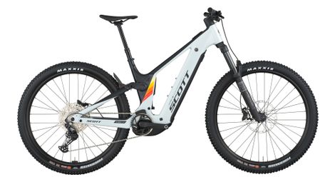 Scott patron 930 shimano deore 12v 800wh 29'' bianco 2026 mountain bike elettrica a sospensione totale
