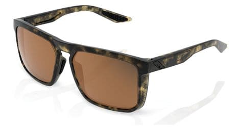 100% renshaw soft tact lente peakpolar havana bronce / marrón / negro gafas