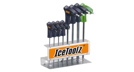 Set de clé allen en t 2~8mm et torx 25 icetoolz 7m85