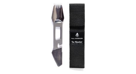 Full windsor - set de couverts multifonctions - the muncher - repas nomade - gris