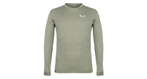 Maillot manches longues salewa puez melange gris