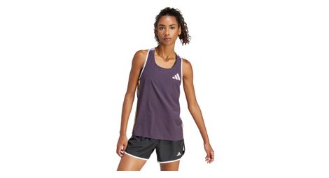 Adidas performance adizero promo tank donna nero rosa m