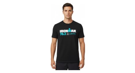 Ironman 70.3 Finland Schwarz Herren Kurzarm T-Shirt