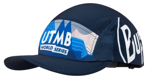 Gorra buff 5 panel go - utmb 2025 azul