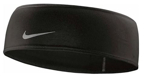 Nike dri-fit swoosh hoofdband 2.0 zwart