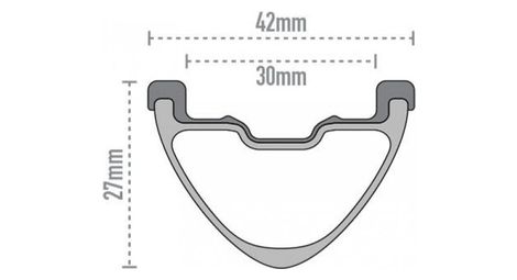 Enve m735 disc 27.5 '' velg zwart