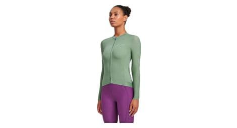 Maap evade pro base 2.0 women's long sleeve jersey green